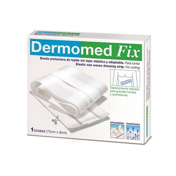 DERMOMED FIX - APOSITO ADHESIVO (BANDA 75 CM X 8 CM)