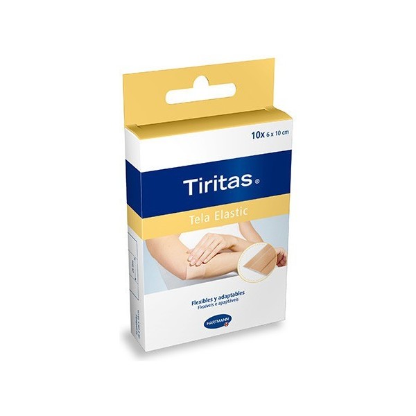 TIRITAS ELASTICAS - APOSITO ADHESIVO (100 CM X 6 CM)