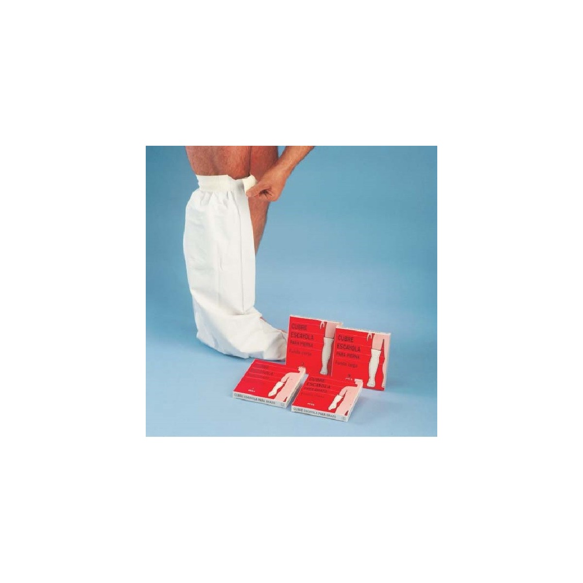 CUBRE ESCAYOLA - JOYA CIERRE VELCRO (PIERNA CORTA)