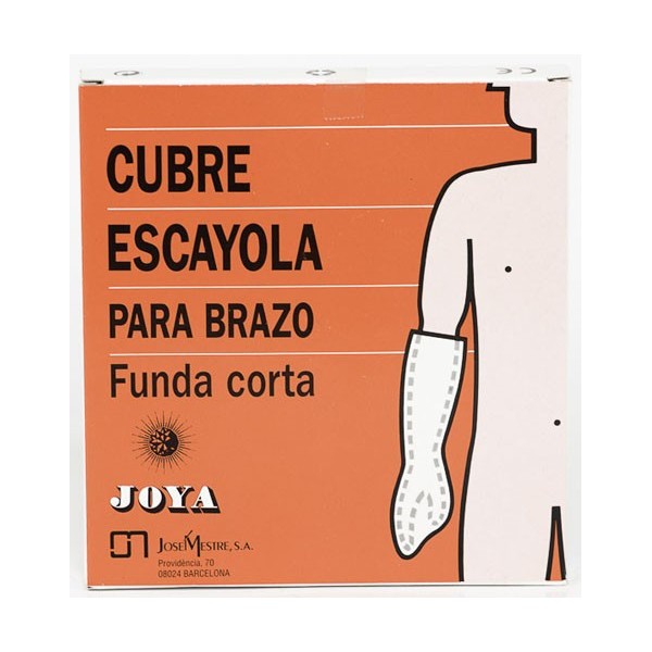 CUBRE ESCAYOLA - JOYA CIERRE VELCRO (BRAZO CORTO)