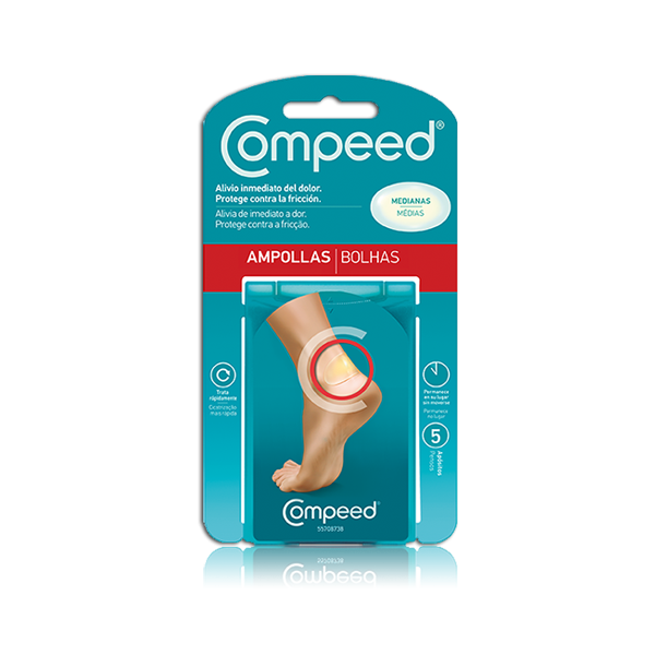 COMPEED AMPOLLAS - HIDROCOLOIDE (T- MED 5 U)